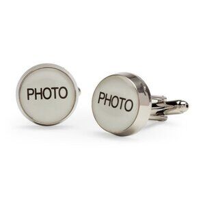 Hipster Customizable Photo Cufflinks